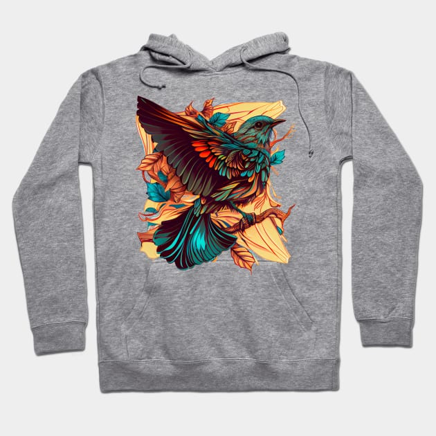 bird art Hoodie by Mailson